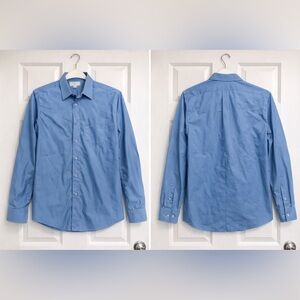 Kenneth Cole Light Blue Dress Shirt neck 17, XL